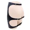 Calcinha de Couro Erótica Sm que Expõe o Bumbum, Saia Curta Bodycon Sexy Justa, Fantasia de Rainha, Lingerie, Brinquedos Adultos