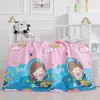 Edredom Infantil de Verão Fresco de Algodão Lavado Jardim de Infância Edredom para Ar Condicionado Soneca de Bebê Solteiro Desenho Animado Fino Verão Lavável à Máquina
