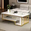 Mesa de centro para sala de estar, nuevo modelo 2026, diseño moderno y minimalista, adecuada para apartamentos pequeños y propiedades de alquiler, mesa de té para balcón, mesa de centro simple