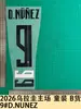 2026 Colección Mundial Uruguay Local Ropa Infantil Parche de Transferencia Térmica Número Letra Camiseta Grado B