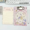 Bloc de Notas Adhesivas Estilo Portapapeles A6 de Dibujos Animados Colección Página de Color Bloc de Papel Fotográfico Bloc de Notas Portátil para Recordatorios