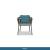 Combinación de Mesa y Sillas de Exterior Silla de Ocio para Balcón Mesa y Sillas al Aire Libre Mesa y Sillas de Comedor para Patio y Jardín Muebles de Mimbre