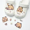 Patos de Resina Desenho Animado Acessórios para Sapato Crocs Charms de Sapato Destacáveis DIY Atacado do Fabricante