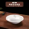 Panela de Cerâmica para Ensopado com Tampa para Uso Doméstico, Adequada para Cozinhar em Banho-Maria Ninho de Pássaro e Ovos, Pequena Panela de Ensopado Estilo Shaxian