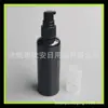Frasco de loção preto de 100ml frasco pump de pó frasco de pressão frasco sub-frasco bico de pato frasco de leite de essência de 100ml frasco bico de pássaro