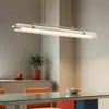 Lámpara de restaurante estilo vintage, modelo nuevo con un toque de lujo ligero y alta gama, lámpara colgante lineal de diseñador, candelabro para mesa de comedor y barra de bar estilo surasiático