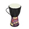 Venta al por mayor de tambor africano de 4 pulgadas, tambor de mano de piel de cabra, instrumento de percusión ligero para niños y principiantes, tambor de mano Lijiang.