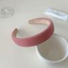 Diadema de terciopelo vintage con ala ancha, estilo nuevo, parte superior de cráneo alto, de alta gama, sencilla, combinable con todo, accesorios populares en Internet para mujeres.
