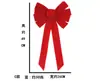 Los más vendidos de Amazon Suministros para Decoración Navideña Lazo Navideño de Terciopelo Rojo Decoración del Hogar Decoraciones Festivas