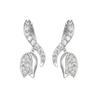 Pendientes de Flor de Tulipán con Flor Completa de Diamantes Microincrustados de Circonita de Cobre 18K Estilo Europeo y Americano Transfronterizo para Mujer