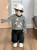 Ropa para Bebé Otoño Chaleco Chaqueta de Mezclilla 2026 Estilo Coreano Ropa para Niños Ropa de Otoño para Niños Conjunto de Pantalones Casuales para Niños