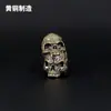 Colgante de Cuchillo Calavera Calavera Paracord EDC Colgante Sin Cable Estilo Divertido Creativo Calavera Artesanías de Metal