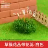 Materiais para Modelo Arquitetônico de Mesa de Areia, Paisagem em Miniatura DIY Aglomerados de Flores Feitos à Mão