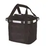 Cesta Plegable para Bicicleta, Cesta para Bicicleta, Bolsa Delantera de Aleación de Aluminio, Accesorios para Bicicleta de Montaña, Bolsa para Bicicleta Plegable