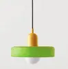 Lámpara de araña de segunda mano transfronteriza para restaurante Memphis, lámpara de araña pequeña nórdica color crema para sala de estar/bar, lámpara de cristal Bauhaus para mesita de noche