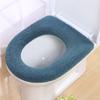 Venta al por mayor de fábrica funda de asiento para inodoro lavable asiento de inodoro multiestilo para el hogar Artículos de tocador diarios cojín de inodoro cálido
