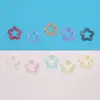 Colgante de Estrella Hueca Transparente de Colores Joyería Llavero Accesorios de Papelería Estrella Venta al por Mayor en Stock