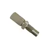 Fogareiro de Cassete de Uso Duplo Conexão Lateral Tubo de Metal Mangueira de Tanque de Gás Liquefeito Adaptador Extensor Conversor para Recipiente