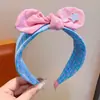 Diadema con Diseño de Corona Alta para Hacer que el Rostro Parezca Más Pequeño, Lujo Ligero, Antideslizante, Tejido, Patrón de Cuadros y Lunares, Sensación de Alta Gama para Adultos y Mujeres Jóvenes