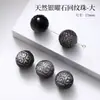 Obsidiana Plateada Natural Estrella de Arco Accesorios Hechos a Mano Semiacabados Piezas para Joyería DIY Piezas Talladas Venta Directa de Fábrica
