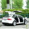 Baosilun coche deportivo de seis puertas de fricción coche de juguete con sonido y luz puerta de ala de gaviota coche de metal 6610 a granel Tesla