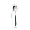 Cuchara creativa de acero inoxidable comida china linda postre fruta té de leche cuchara mezcladora cuchara pequeña cuchara para adultos venta al por mayor