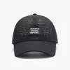 Gorra de Malla Transpirable Perforada con Forma de Diamante para Verano para Hombres y Mujeres, Gorra de Béisbol de Secado Rápido, Visera Solar para Deportes al Aire Libre, Protección Solar, Gorra de Pico Casual