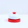 Campana de metal para responder, juguete para juegos de mesa, campana de servicio de pulsación manual, campana de palmada manual para entrenamiento y llamada de mascotas