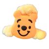 Outono e Inverno novo hairpin pelúcia menina bonito morango urso grampo de cabelo rabo de cavalo alto das crianças não machuca cabelo hairpin cocar