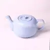 *Novo Modelo 0399* 9*11cm 1200ml *Chaleira de Água de Cerâmica de Cor Pura Média Estilo Escandinavo de Luxo Chaleira de Água Fria