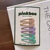 Presilhas BB Básicas de Cores Escuras Estilo Coreano para Outono e Inverno de Crianças Meninas, Presilhas Laterais em Várias Cores, Conjunto de 3 Pares, Presilhas Simples para Pais e Filhos