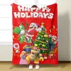Manta comercio electrónico franela transfronterizo cuatro estaciones universal Mario 3D Navidad nuevo impresión digital outlet de fábrica