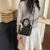 2026 Nueva Cesta de Verduras de Alto Valor Bolso de Mano Lunares Elegante para Viajes Diarios Popular Exquisito Bolso Cruzado Tipo Cubo