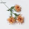 Cojín de alfileres de simulación Flor de crisantemo de boda Flor de boda Decoración Flor para el hogar Flor suave Falsa Flor de seda Venta al por mayor Comercio exterior