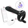 Controle Remoto Vibratório em Anel para Homens e Mulheres, Modelo B-End Vestível, Em Estoque Envio Direto, Dropshipping de Peça Única
