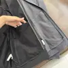 Chaqueta de hombre de una sola capa, impermeable, cortavientos, resistente al desgaste, elástica, tipo softshell para exteriores, con cuello alto 13091