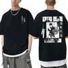 Anime japonés Jujutsu Kaisen Fushiguro Toji camiseta gráfica para hombre moda mujer Oversize