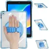 Para Apple iPad Air6 capa protetora acrílica anti-queda 2024pro11 suporte rotativo anti-dobra concha transparente