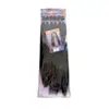 Kit de Extensão de Cabelo Africano Transfronteiriço Natural Yaki Orgânico Mecha com Fechamento