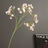 Flores Artificiales de Gipsófila con 3 Cabezas y 10 Ramas Decoración del Hogar Arreglo de Escena Accesorios de Fotografía Ramo Paisajismo Venta al por Mayor