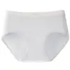 Ropa interior deportiva para mujer de color liso, algodón peinado Clase A, 100% algodón, tiro medio, transpirable, que se ajusta a la cadera, entrepierna antibacteriana, hecha de algodón de fibra larga de Xinjiang