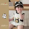 [Personalizado] Mameluco para Bebé Niño para Niños Pequeños, Atuendo de Verano, Body para Niño con Diseño de Estrella