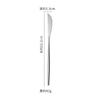 Cuchillo y tenedor para carne estilo celebridad de Internet, estilo occidental, de acero inoxidable, vajilla occidental, cuchillo, tenedor y cuchara, aptos para fabricantes de vajilla portugueses.