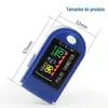 Oxímetro de Dedo Transfronteiriço Lk87 Monitoramento de Oxigênio no Sangue Instrumento de Clipe de Dedo Instrumento de Detecção Oximetria Instrumento de Medição de Precisão Inglês