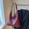 Bolso Transfronterizo Estilo Lazy para Mujer de Gran Capacidad 2024 Nuevo Otoño e Invierno Retro Casual Bolso de Hombro Bolso Tote de Alta Gama