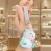 Llavero de Unicornio de Lana y Resina con Pedrería Creativa Colgante para Bolso Estilo Ins Llavero de Coche Transfronterizo