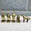 Ventas Directas de Fábrica Adornos de Guerreros de Terracota de Qin Shihuang Artesanías de Metal Especialidad de Xi'An Regalos Souvenirs de Viaje