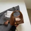 Bolso de Mano de Lujo de Moda para Mujer 2025 Nuevo Versátil Bolso Dumpling Otoño Invierno Bolso de Hombro Cruzado Melade