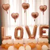 Pacote Balão de Amor Proposta Vestido de Casamento Romântico Confissão Festa de Aniversário Layout de Cena de Quarto de Casamento