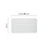 Alfombrilla Absorbente de Tierra de Diatomeas Estante de Almacenamiento para Lavabo de Baño Posavasos Simple de Tierra de Diatomeas Secado Rápido Alfombrilla Antideslizante